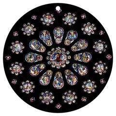 Photo Chartres Notre Dame Uv Print Acrylic Ornament Round by Bedest