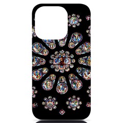 Photo Chartres Notre Dame Iphone 14 Pro Black Uv Print Case by Bedest