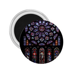 Photos Chartres Rosette Cathedral 2 25  Magnets by Bedest