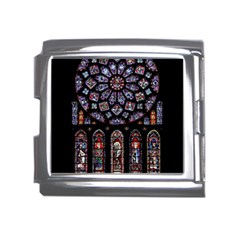 Photos Chartres Rosette Cathedral Mega Link Italian Charm (18mm) by Bedest