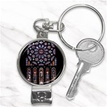 Photos Chartres Rosette Cathedral Nail Clippers Key Chain Front