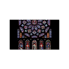 Photos Chartres Rosette Cathedral Sticker Rectangular (10 Pack) by Bedest