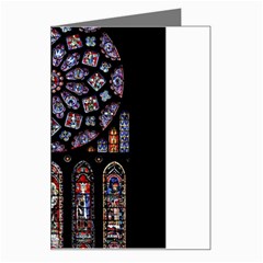 Photos Chartres Rosette Cathedral Greeting Card by Bedest