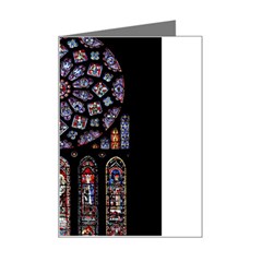 Photos Chartres Rosette Cathedral Mini Greeting Card by Bedest