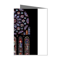 Photos Chartres Rosette Cathedral Mini Greeting Cards (pkg Of 8) by Bedest