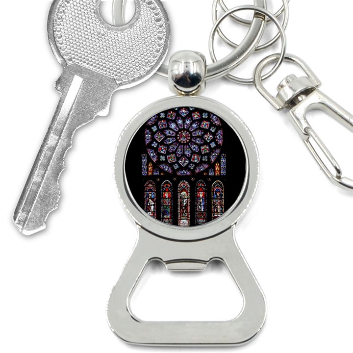 Photos Chartres Rosette Cathedral Bottle Opener Key Chain