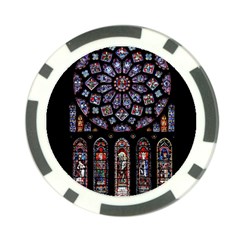 Photos Chartres Rosette Cathedral Poker Chip Card Guard by Bedest