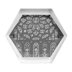 Photos Chartres Rosette Cathedral Hexagon Wood Jewelry Box by Bedest