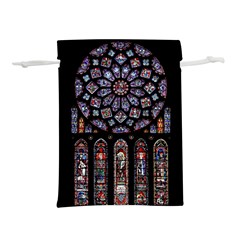 Photos Chartres Rosette Cathedral Lightweight Drawstring Pouch (s) by Bedest