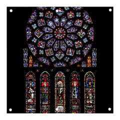 Photos Chartres Rosette Cathedral Banner And Sign 3  X 3  by Bedest