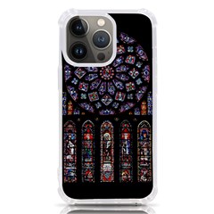 Photos Chartres Rosette Cathedral Iphone 13 Pro Tpu Uv Print Case by Bedest