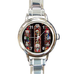 Photos Chartres Notre Dame Round Italian Charm Watch by Bedest