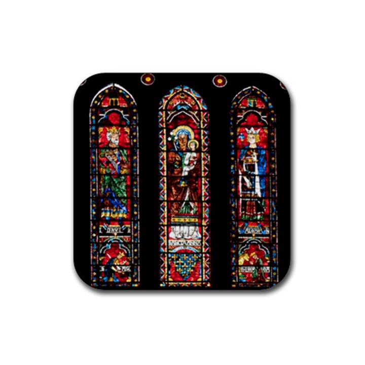 Photos Chartres Notre Dame Rubber Coaster (Square)