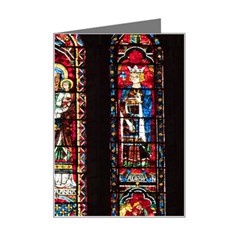 Photos Chartres Notre Dame Mini Greeting Card by Bedest