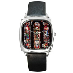 Photos Chartres Notre Dame Square Metal Watch by Bedest