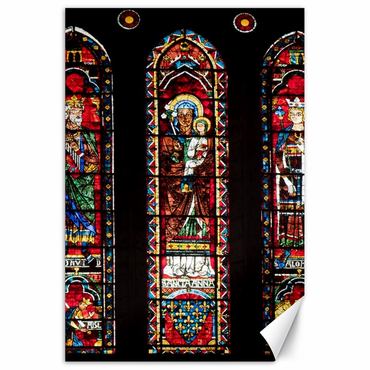 Photos Chartres Notre Dame Canvas 20  x 30 