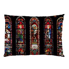 Photos Chartres Notre Dame Pillow Case by Bedest