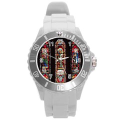 Photos Chartres Notre Dame Round Plastic Sport Watch (l) by Bedest