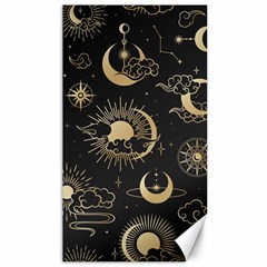 Star Colorful Christmas Abstract Canvas 40  X 72  by Apen