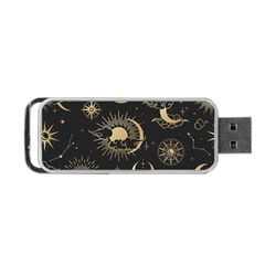 Star Colorful Christmas Abstract Portable Usb Flash (one Side) by Apen