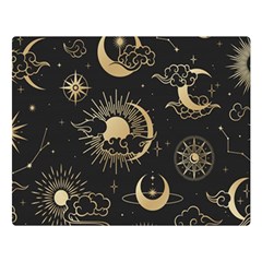 Star Colorful Christmas Abstract Premium Plush Fleece Blanket (large) by Apen