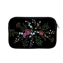 Embroidery Trend Floral Pattern Small Branches Herb Rose Apple Macbook Pro 13  Zipper Case by Apen