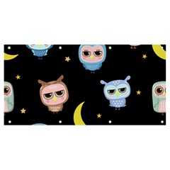 Cute Art Print Pattern Banner And Sign 8  X 4 