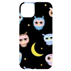 Cute Art Print Pattern Iphone 14 Plus Black Uv Print Case by Apen