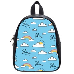 Sky Pattern School Bag (small) by Apen