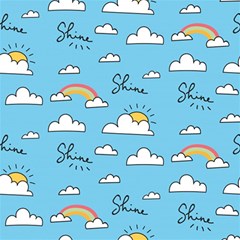 Sky Pattern Play Mat (square) by Apen