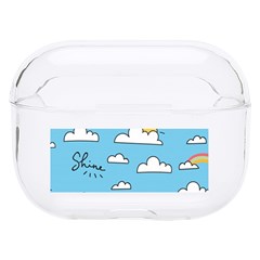 Sky Pattern Hard Pc Airpods Pro Case by Apen