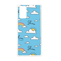 Sky Pattern Samsung Galaxy Note 20 Tpu Uv Case by Apen