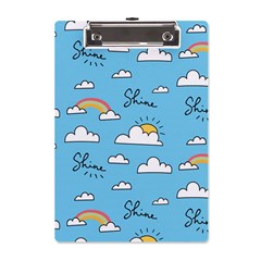 Sky Pattern A5 Acrylic Clipboard by Apen