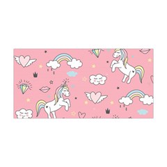 Cute Unicorn Seamless Pattern Yoga Headband by Apen