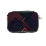 Gradient Geometric Shapes Dark Background Design Coin Purse Back