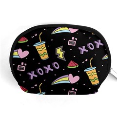 Cute Girl Things Seamless Background Accessory Pouch (medium) by Apen