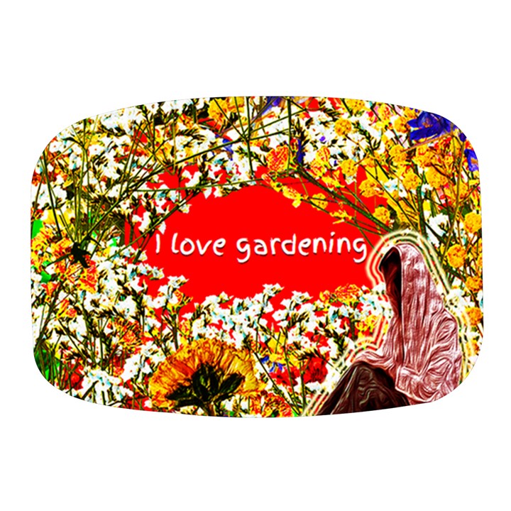 Garden Lover Mini Square Pill Box