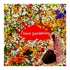 Garden Lover Banner And Sign 3  X 3  by TShirt44