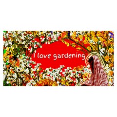 Garden Lover Banner And Sign 6  X 3 