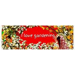 Garden Lover Banner And Sign 12  X 4 