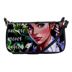 Love Quotes Design Shoulder Clutch Bag