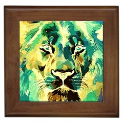 Love The Tiger Framed Tile by TShirt44