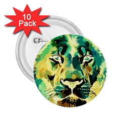 Love The Tiger 2 25  Buttons (10 Pack)  by TShirt44