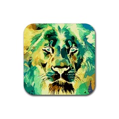 Love The Tiger Rubber Coaster (square) by TShirt44