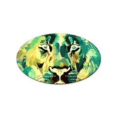 Love The Tiger Sticker (oval) by TShirt44