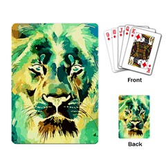 Love The Tiger Playing Cards Single Design (rectangle)