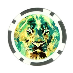 Love The Tiger Poker Chip Card Guard by TShirt44