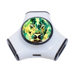 Love The Tiger 3-port Usb Hub by TShirt44