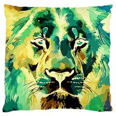 Love The Tiger Large Cushion Case (one Side) by TShirt44