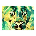 Love the tiger Two Sides Premium Plush Fleece Blanket (Mini) 35 x27  Blanket Front